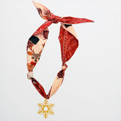 Christmas Pendant Scarf Necklaces