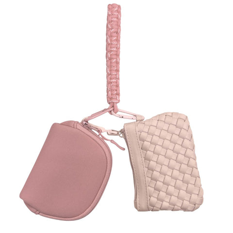 Dual Color Woven Wristlets