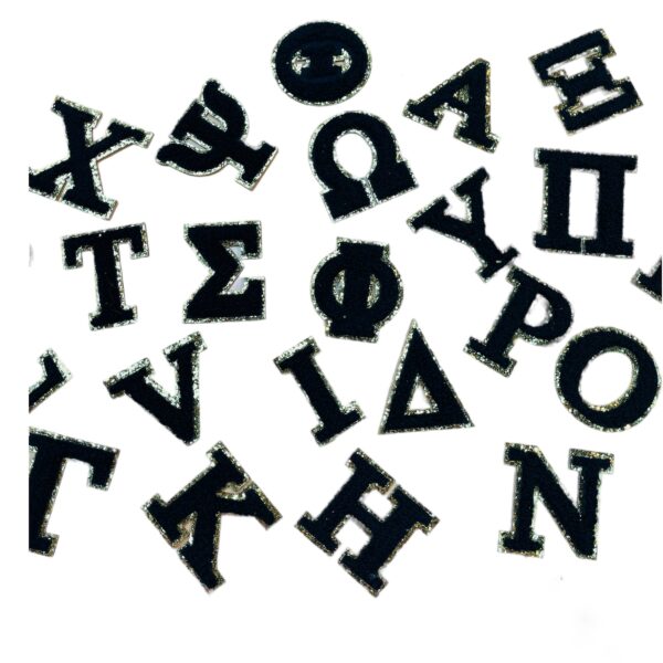 Black  Greek Letters