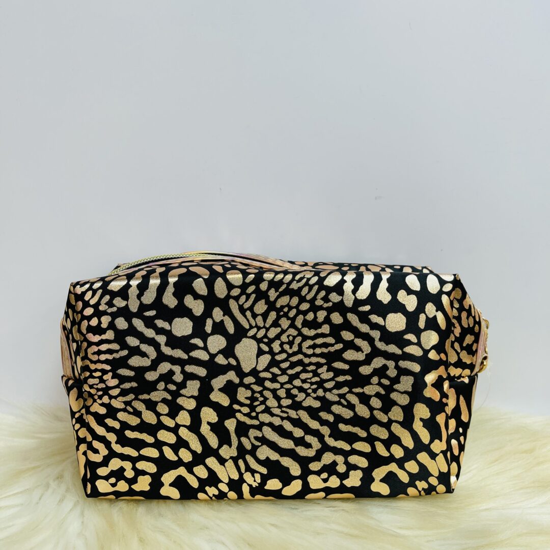 Leopard Print Cosmetic Bag