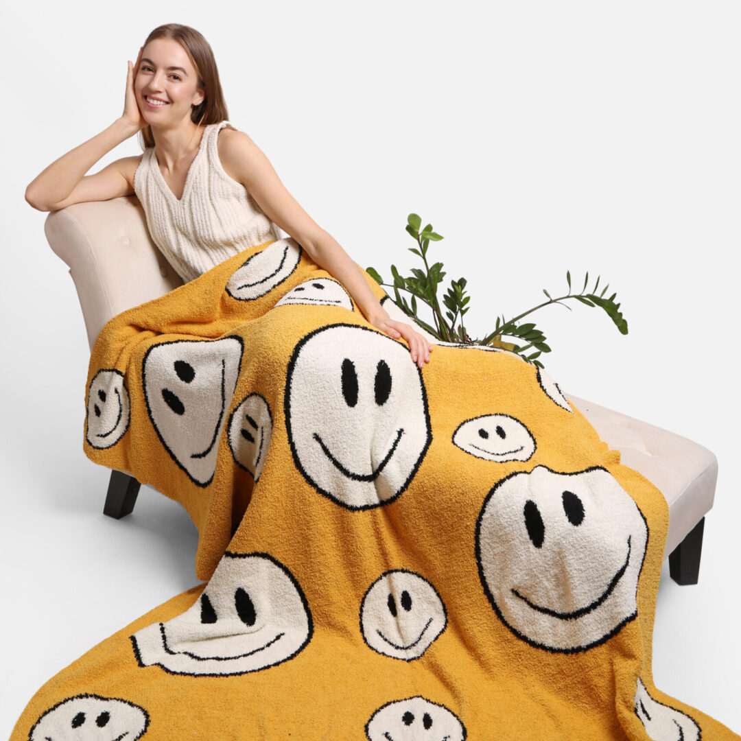 Happy Face Blanket