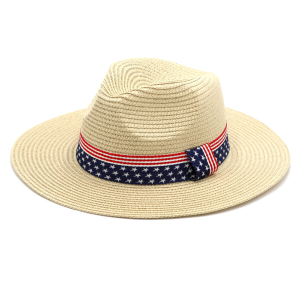 US Flag Straw Hats