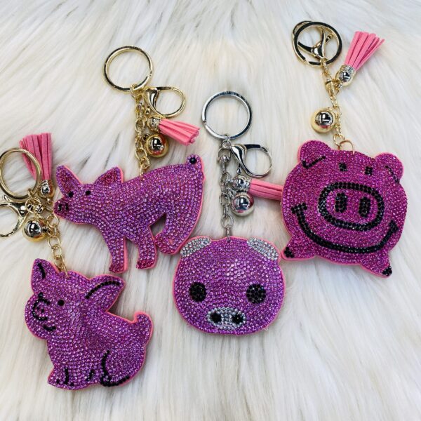 Pig Keychains