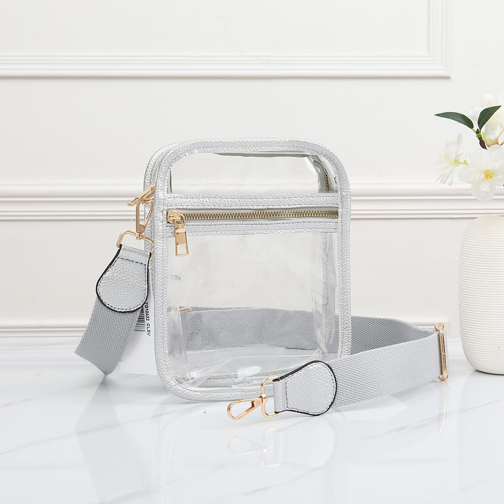 Clear Square Crossbody