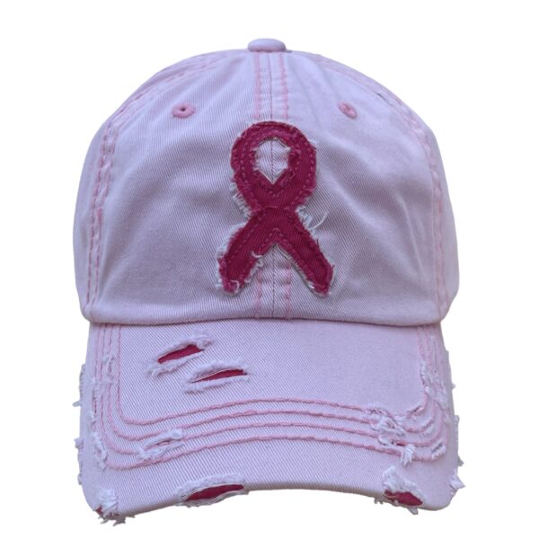 Pink Ribbon Baseball Hats