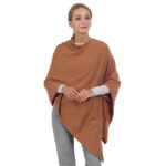 Chic Solid Poncho