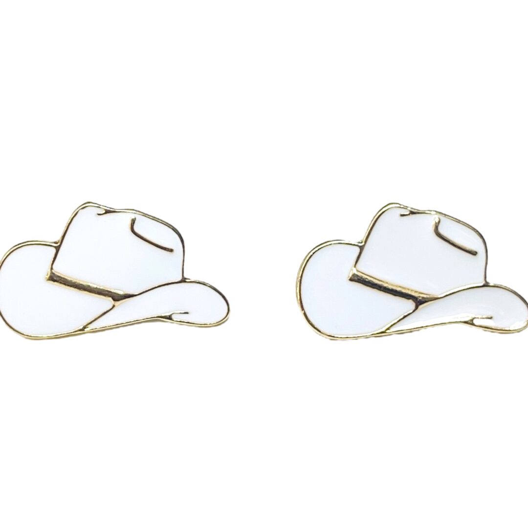Cowboy Hat Style Earrings
