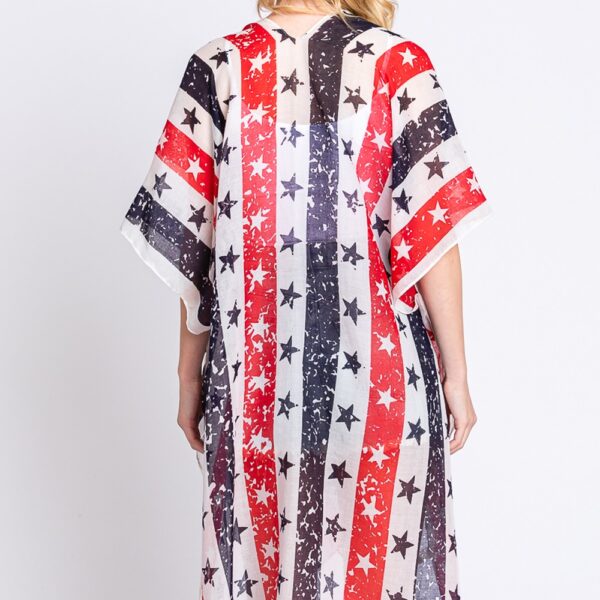 American Flag Star Kimono