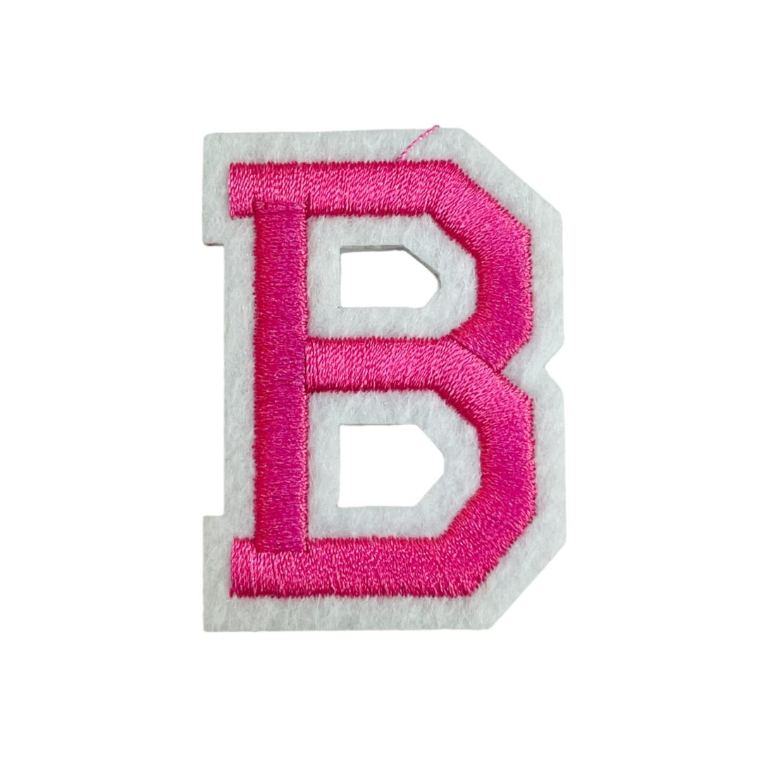 Hot Pink Iron On Patches