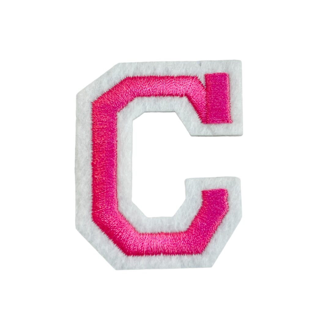 Hot Pink Iron On Patches