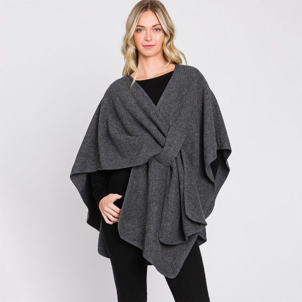 Interlock Wrap Poncho