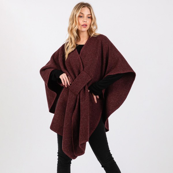 Interlock Wrap Poncho